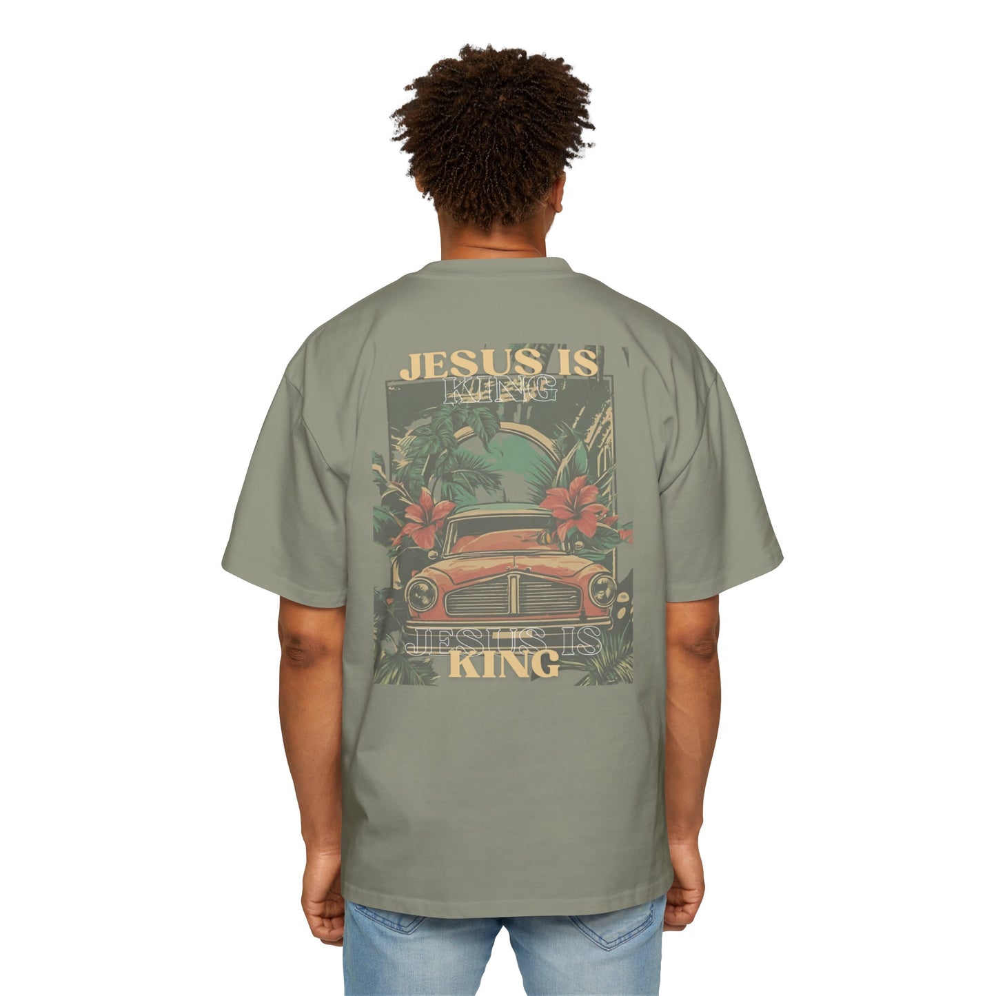 Jesus Is King - Heavy Oversized Tee