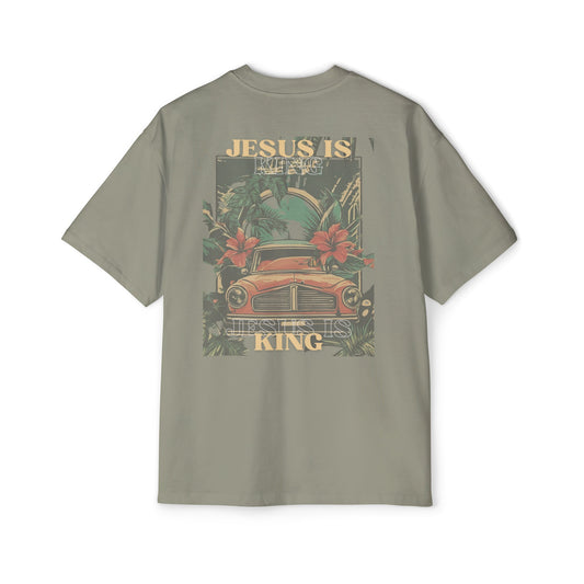 Jesus Is King - Heavy Oversized Tee